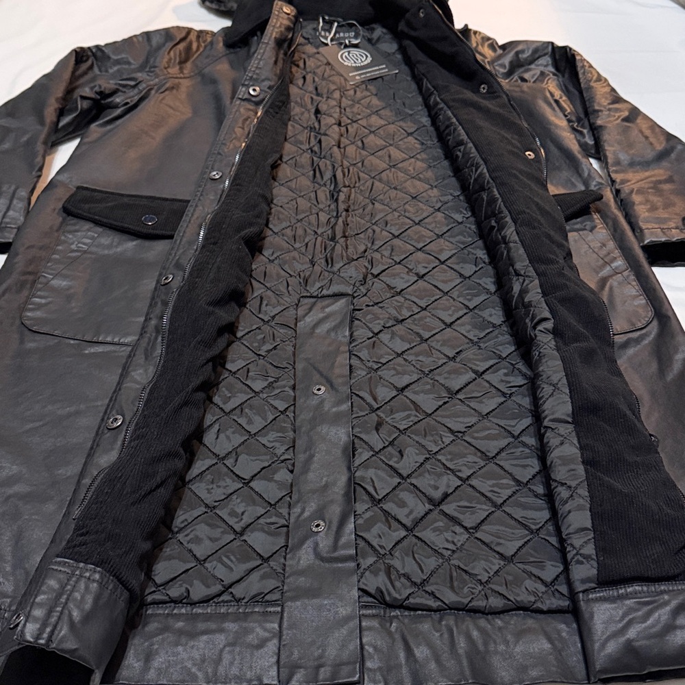 Bernardo Waxed Cotton Twill Coat XS Pit to Pit 22”, length 38” NWT - Picture 8 of 14